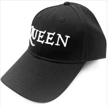 Rock Off - Queen "White Logo" Unisex Baseball Cap