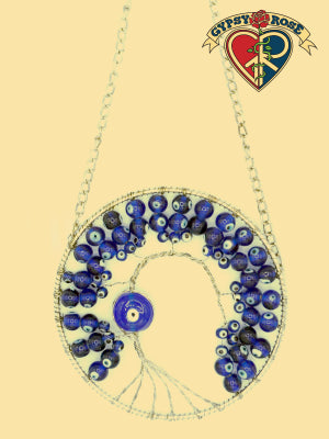 Gypsy Rose - Protective Eye Tree Wall Hanging