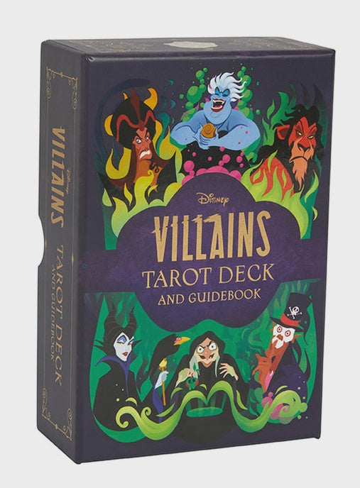 Disney Villains Tarot Deck & Guidebook