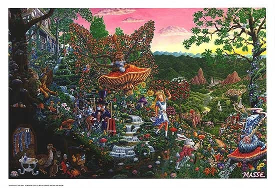 Tom Masse Wonderland Poster