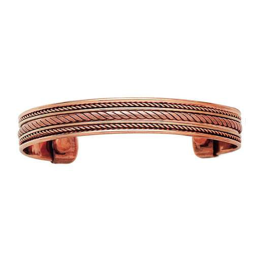 Copper Twist Bracelet w/Magnet