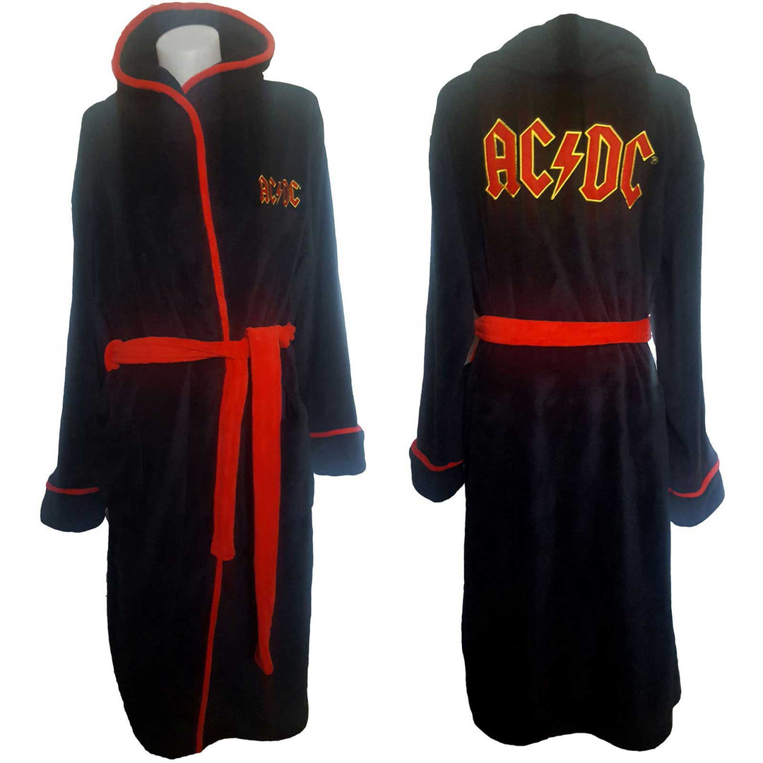 AC/DC UNISEX BATHROBE: LOGO