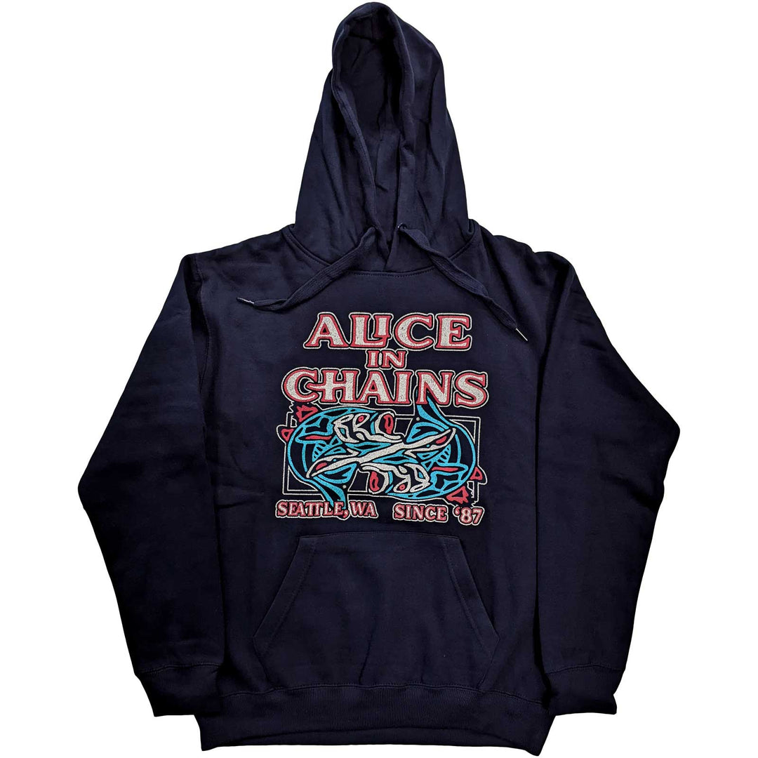 Alice In Chains Totem Fish Hoodie