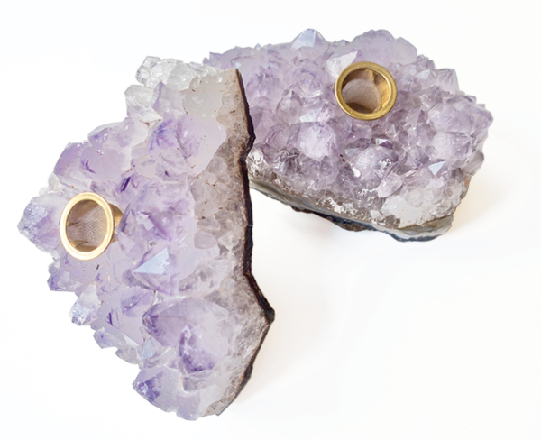 1 Amethyst Cluster Pipe