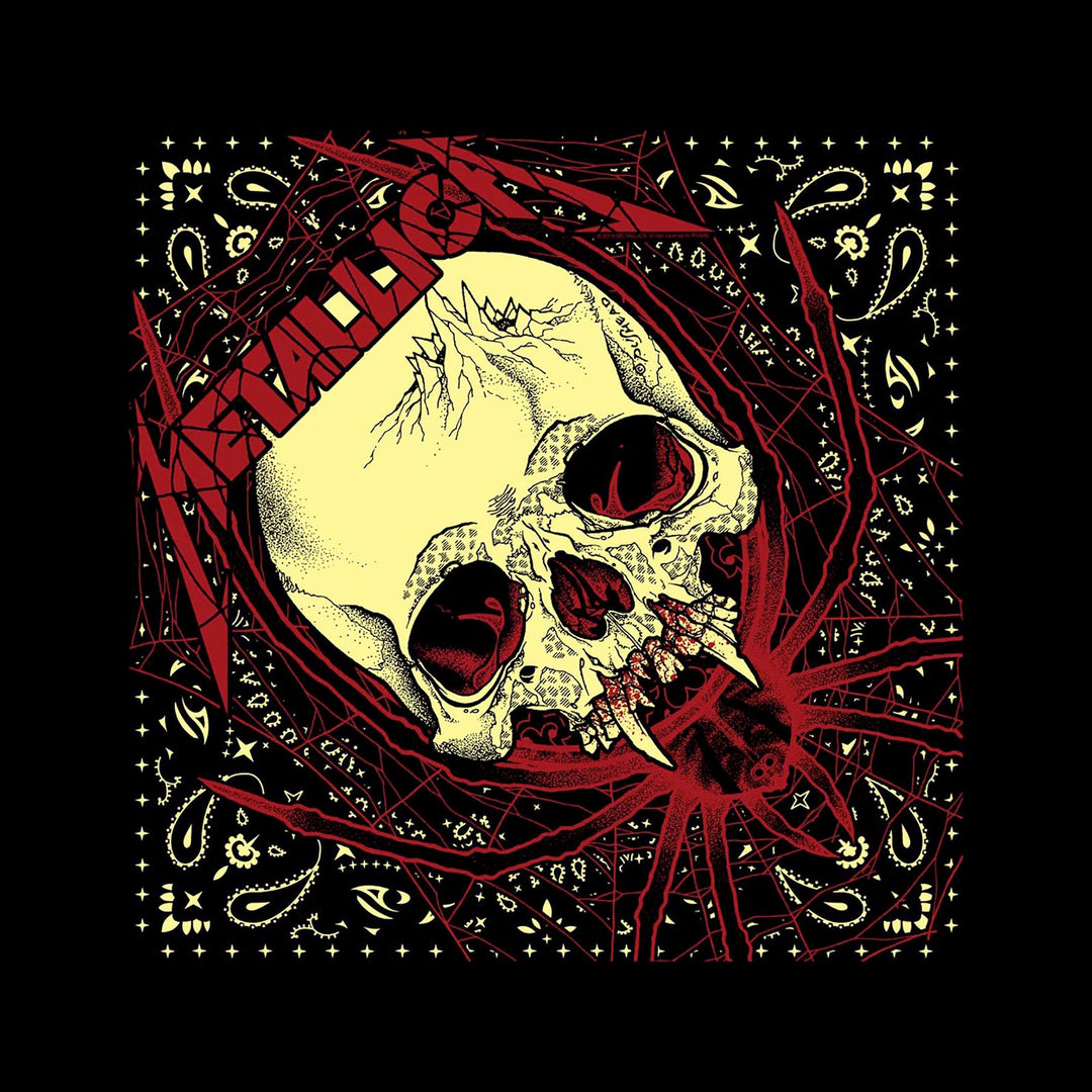 Metallica Bandana Spider Skull Bandana