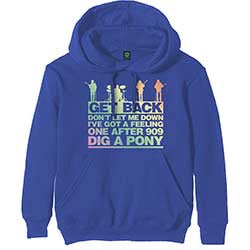Beatles Get Back Gradient Hoodie