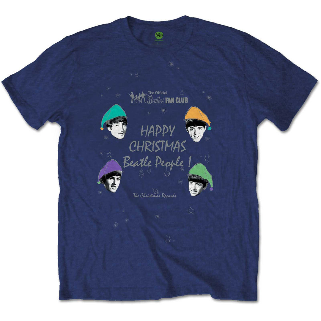 THE BEATLES UNISEX T-SHIRT: HAPPY CHRISTMAS