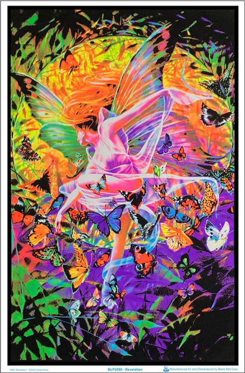 Revelation Non Flocked Blacklight Poster