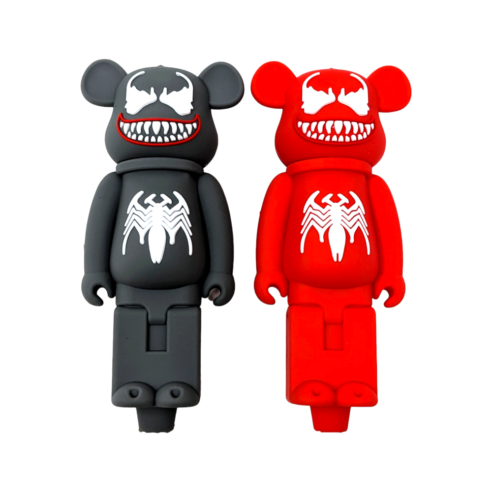 Skygate - 5" Venom Bearbrick Silicone Hand Pipe