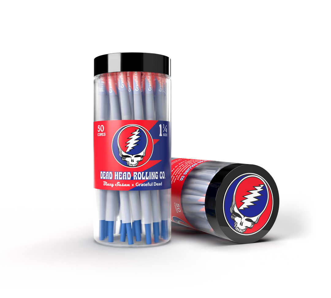 Grateful Dead Blazy Susan Pre-Rolled Cones - 1.25 50pk