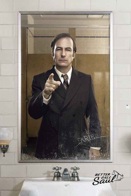 Better Call Saul Mirror Poster