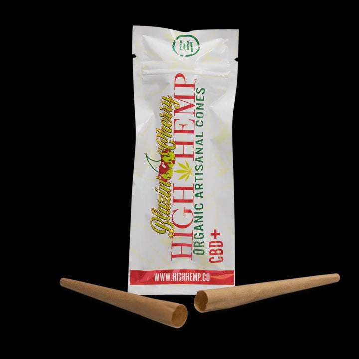 High Hemp Organic CBD Cones - Blazin Cherry