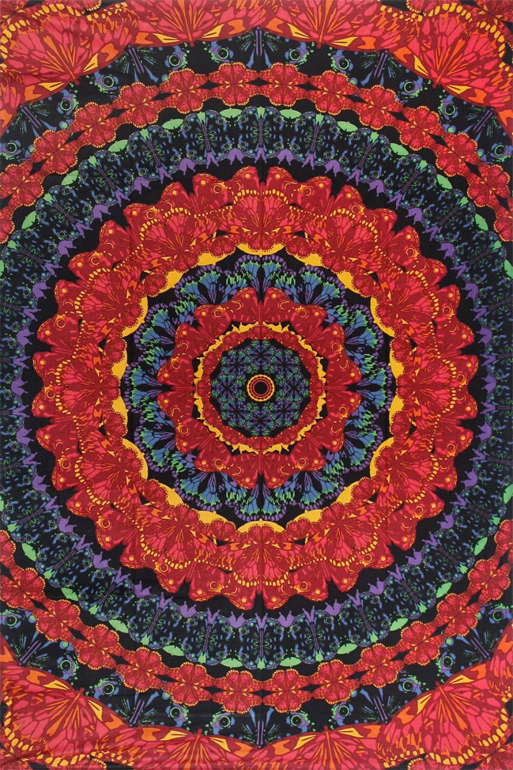 3D Blooming Butterfly Tapestry