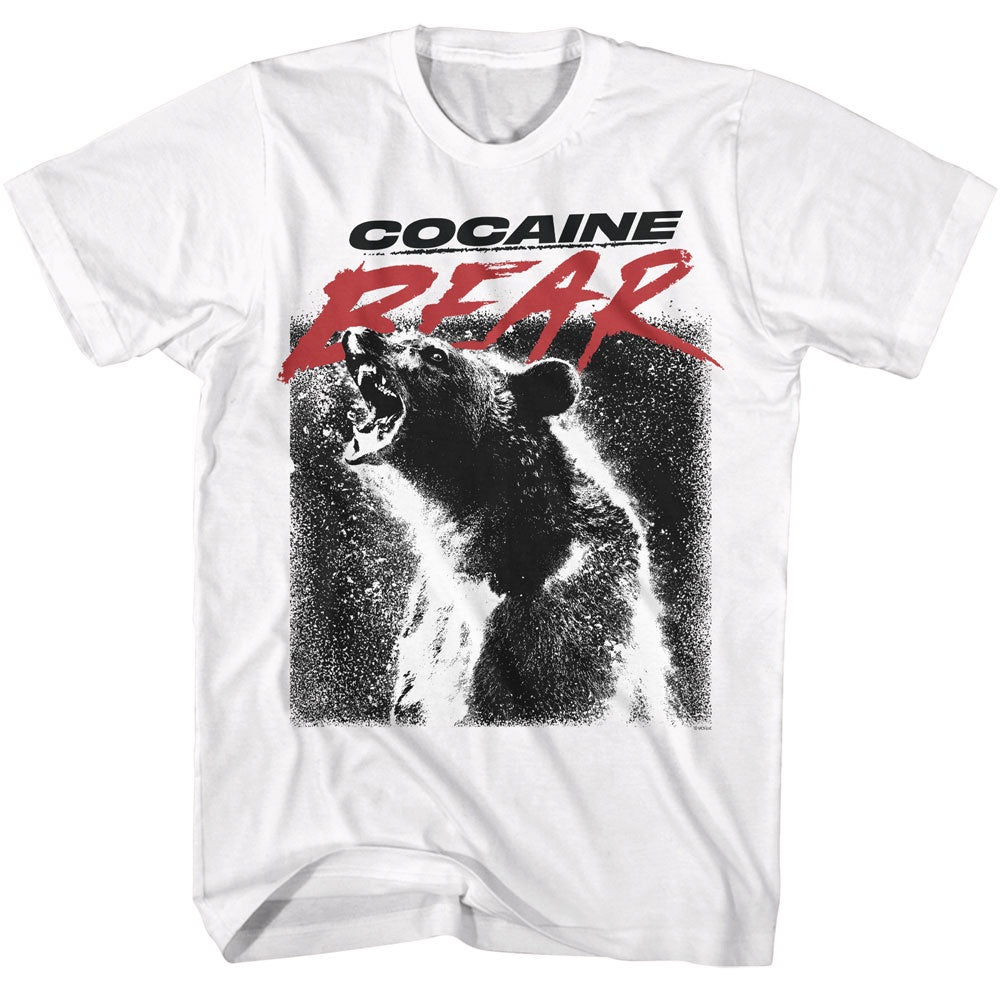Cocaine Bear White T-Shirt