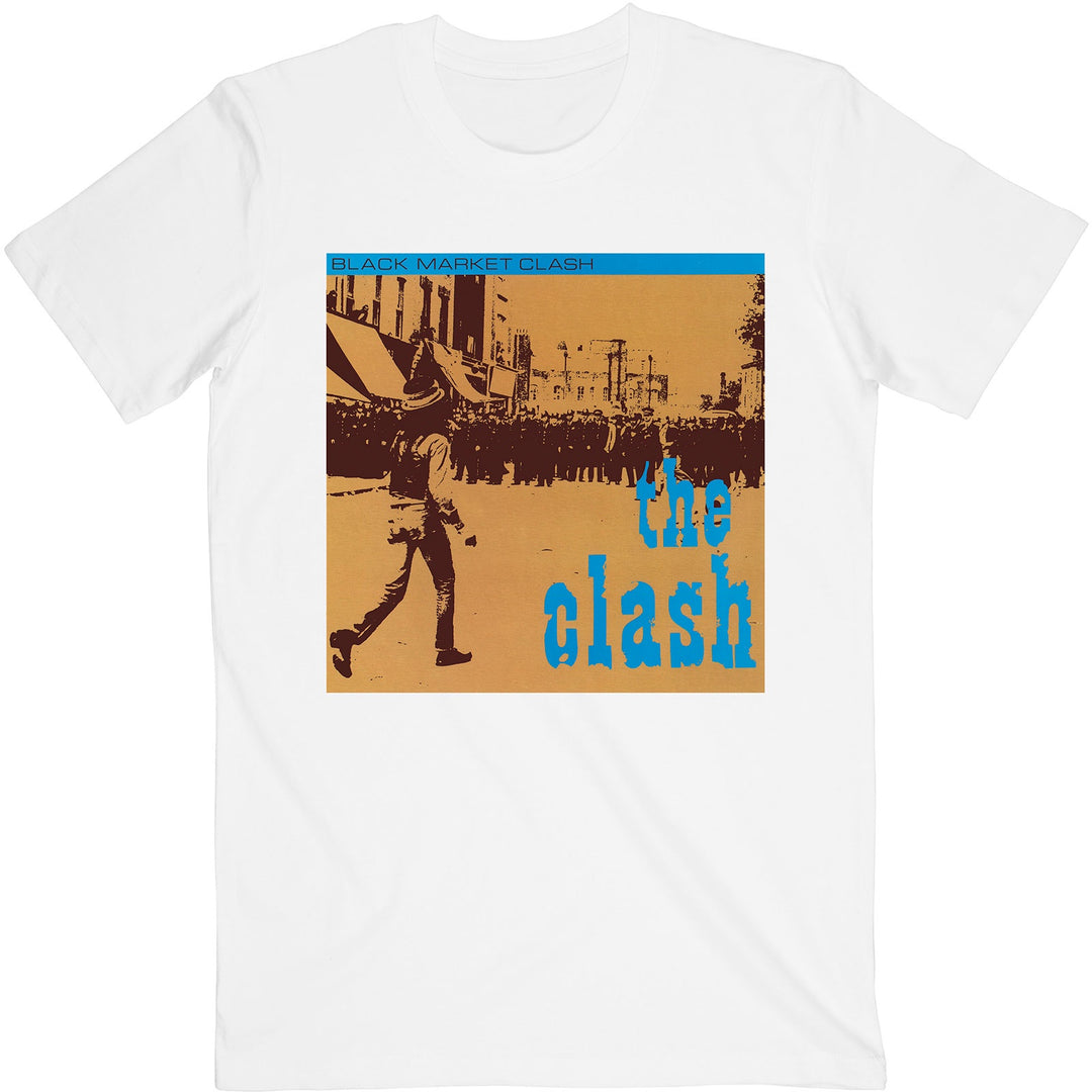 THE CLASH UNISEX T-SHIRT: BLACK MARKET