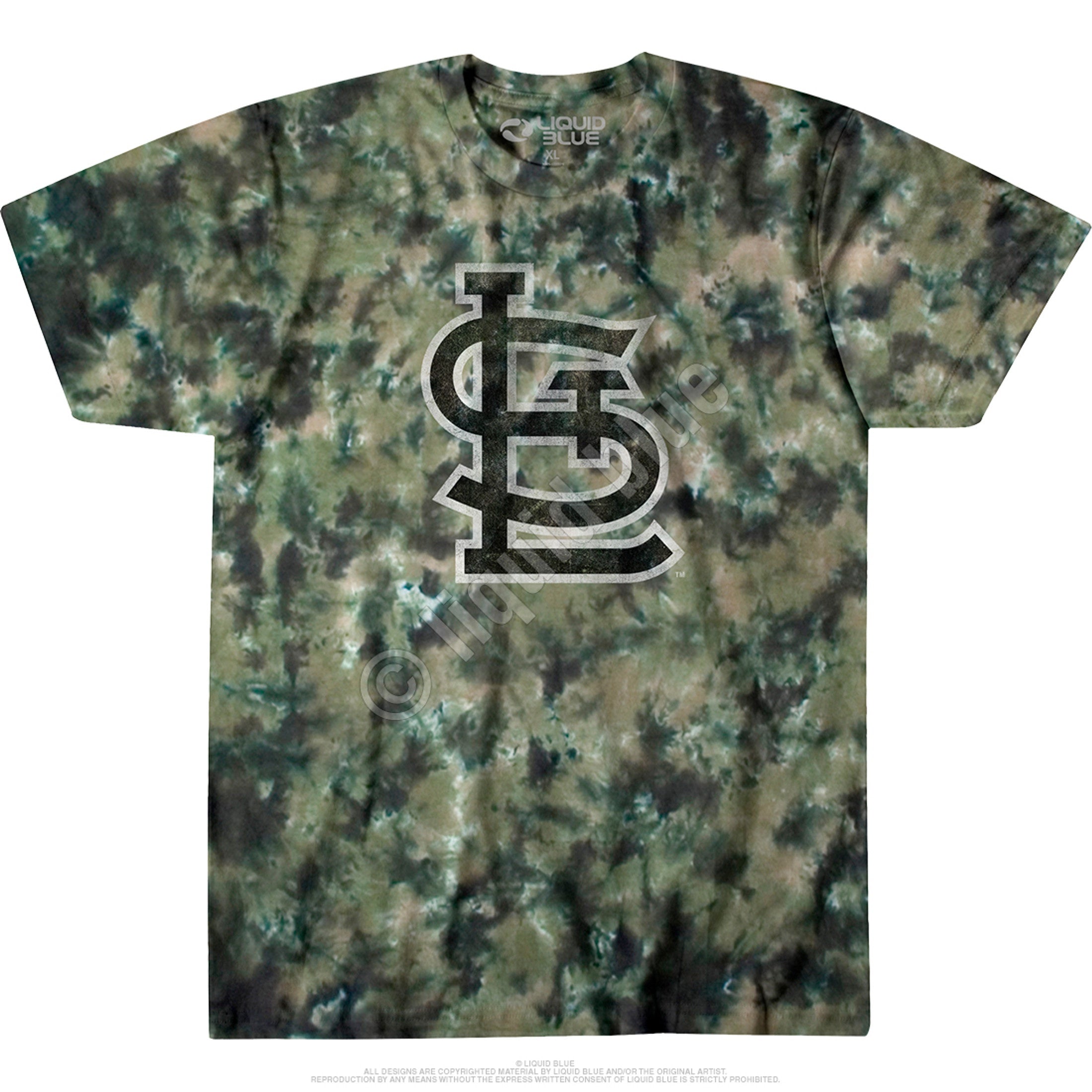 St. Louis Cardinals Steal Your Base Tie-Dye T-Shirt