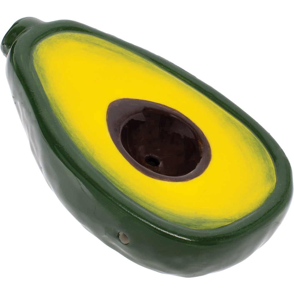 Wacky Bowlz 3.5" Ceramic Avocado Pipe