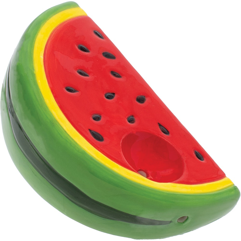 Wacky Bowlz 3.5" Ceramic Watermelon Pipe