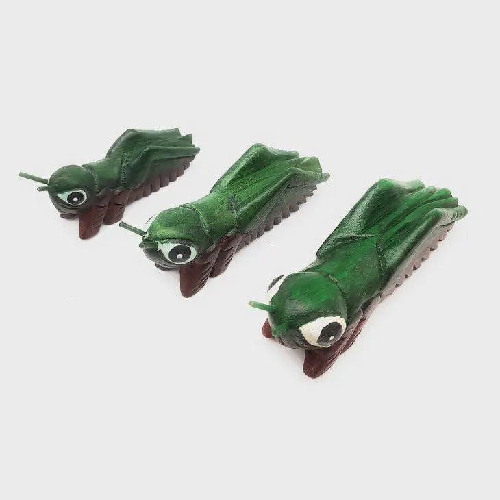 Green Wooden Chirping Cricket
