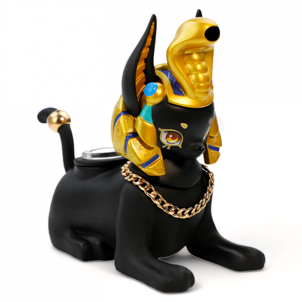 6.5" Anubis Aura Silicone Water Pipe