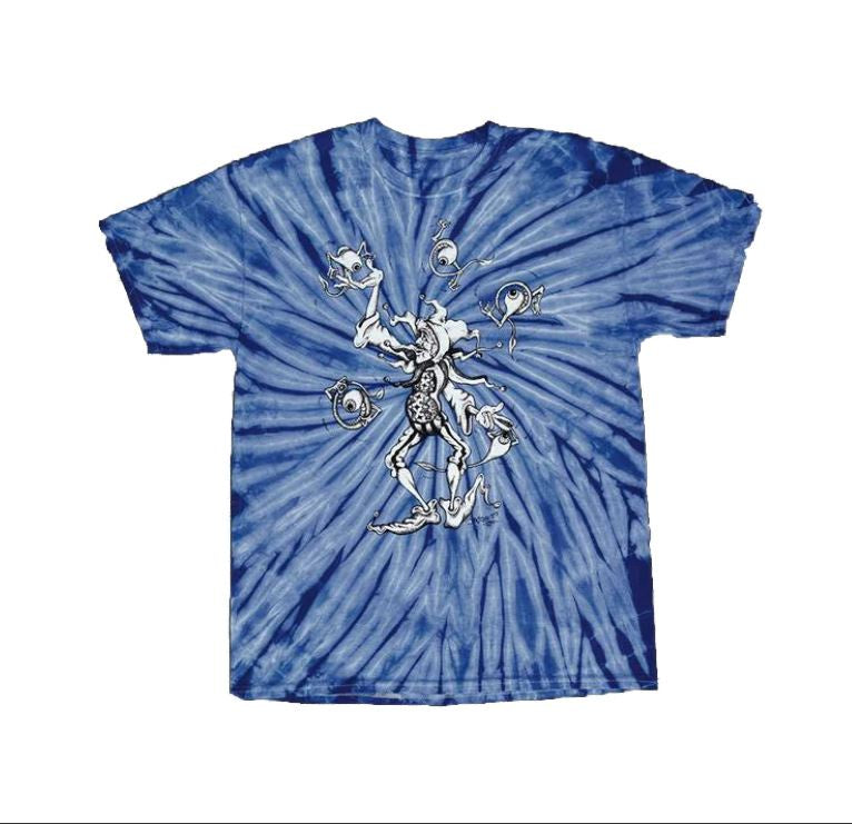 Cosmic Cotton - Jugglin Jester Tie Dye T-Shirt