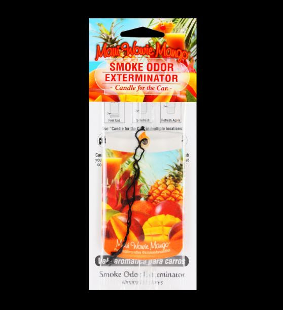 Maui Wowie Mango Smoke Odor Exterminator Car Freshener