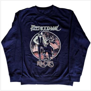 Rock Off - Fleetwood Mac 'Rumours Vintage' Unisex Navy Blue Sweatshirt