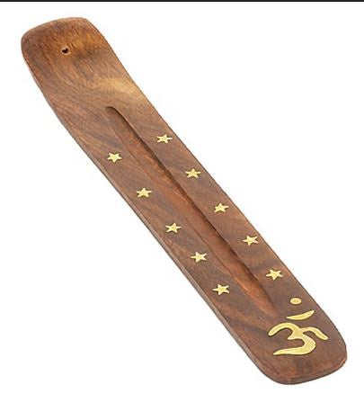 Benjamin - OM & Stars Wood Incense Burner