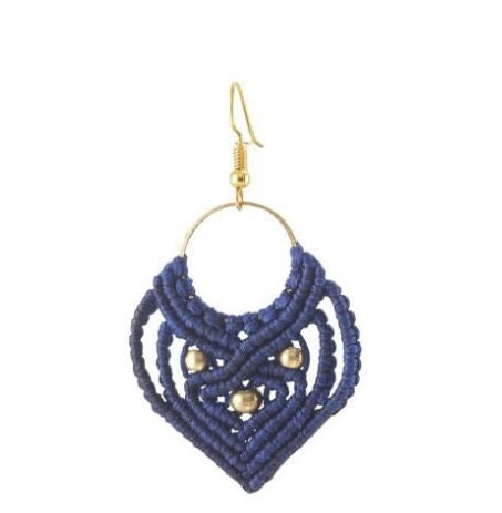 Viva Life - Macrame Statement Earrings