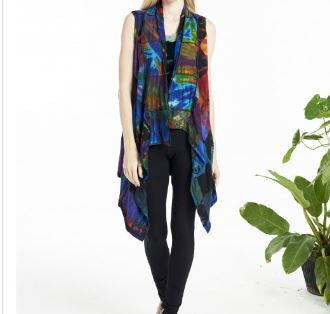 Kathmandu - Tie Dye Patchwork Vest