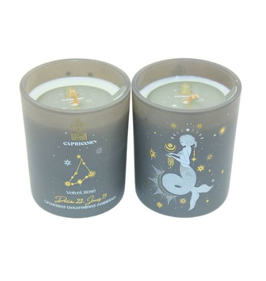 Earths Elements - Capricorn Zodiac Candle