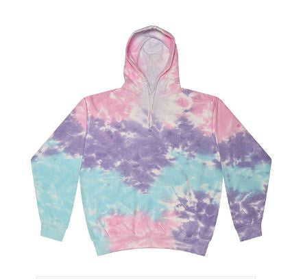 Tie Dye Hoodie - Cotton Candy