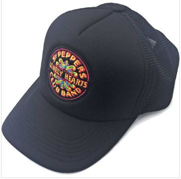 Rock Off - The Beatles "Sgt Peppers Drum" Unisex Mesh Snapback Cap