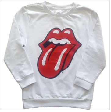 Rock Off - The Rolling Stones "Classic Tongue" Kids Sweatshirt