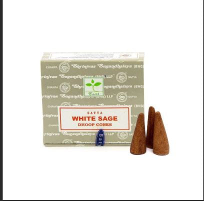Satya - White Sage Dhoop Cones