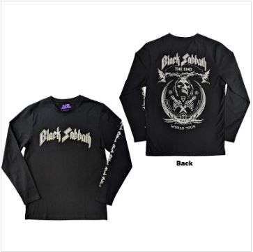 Rock Off - Black Sabbath The End Mushroom Cloud Unisex L-Sleeve Shirt