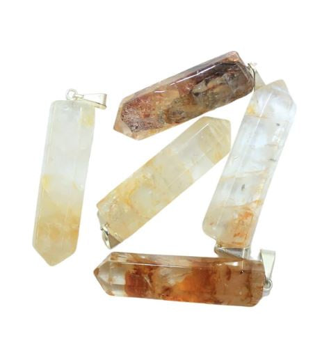 Earths Elements - Citrine Point Pendant