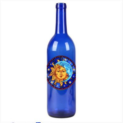 Glass Incense Smokin' Bottle - Sun & Moon Clock