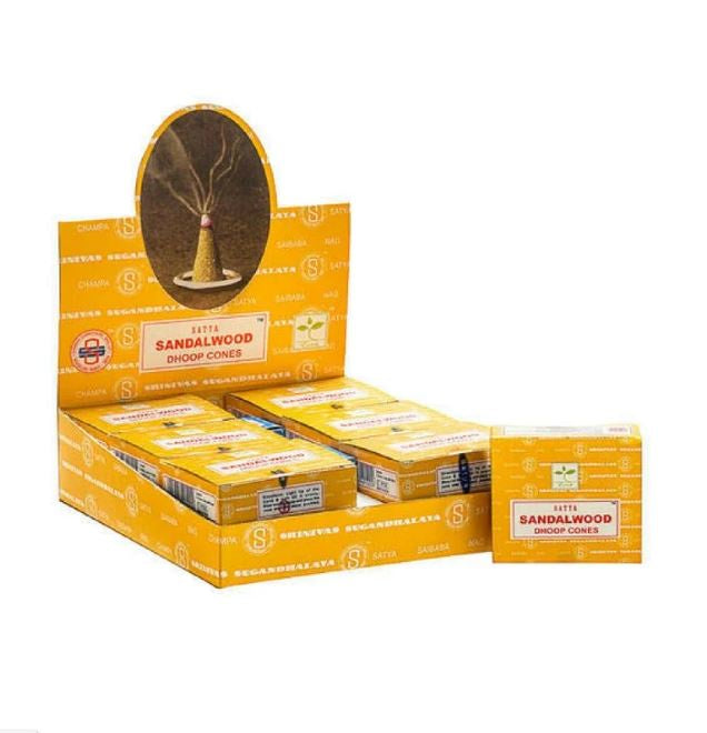 Satya - Sandalwood Dhoop Cones