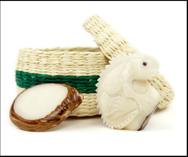 Minga Fair - Mini Tagua Critter w/Basket