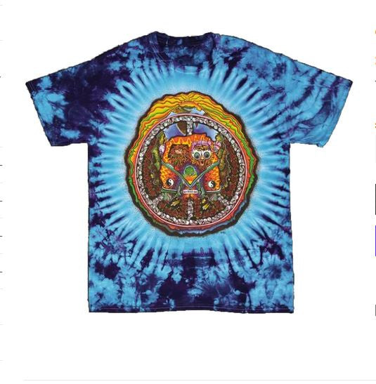 Cosmic Cotton - Go Bus Go Tie Dye T-Shirt