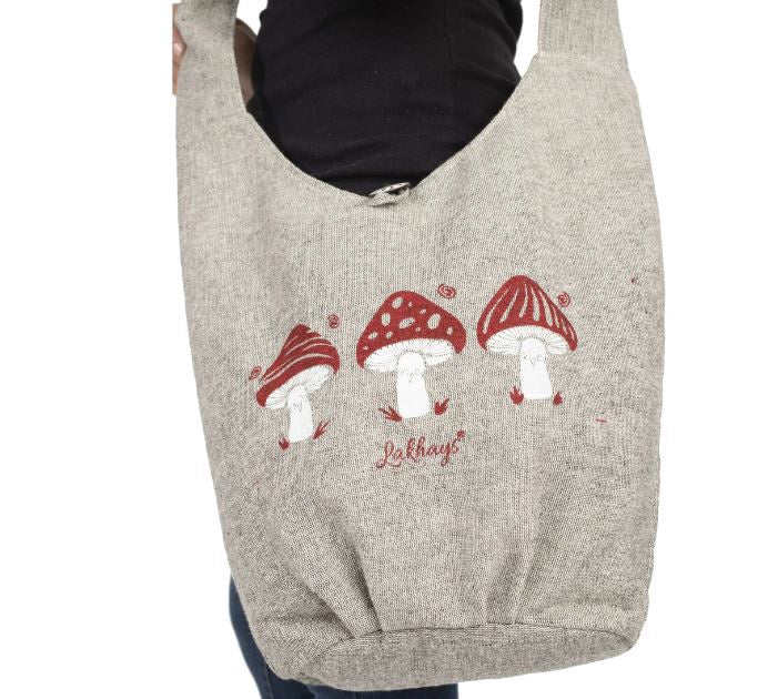 Lakhay's - Printed Jhola Shoulder Bag