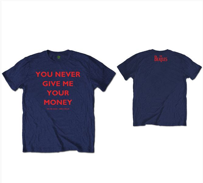Rock Off - The Beatles "You Never Give Me Your Money" Unisex T-Shirt