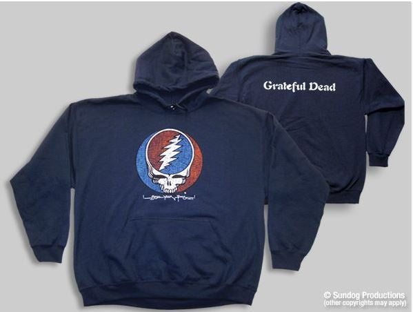 Sundog - Grateful Dead Distressed SYF Navy Hoodie