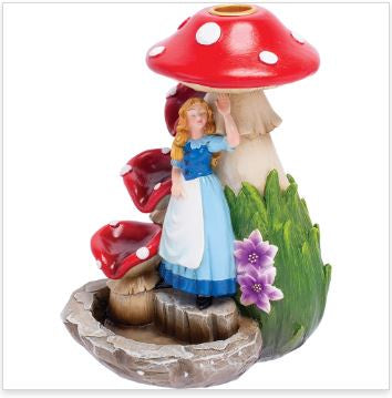 6.9" Alice In Wonderland Backflow Burner