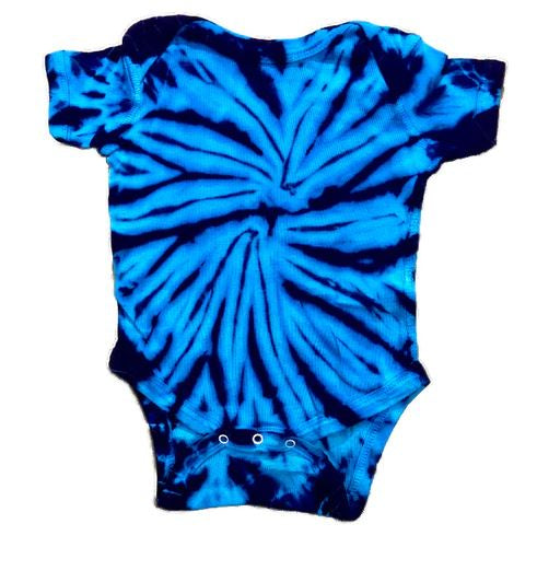 Cosmic Cotton - Tie Dye Blue Onesie