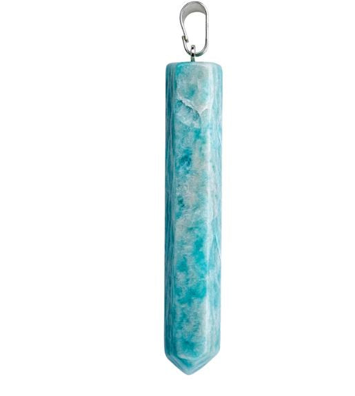 Earths Elements - Amazonite Point Pendant