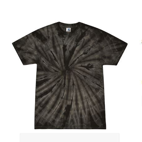 Colortone - Spider Black Tie Dye T-Shirt