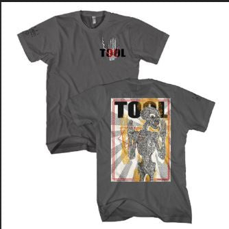 Merch Traffic - TOOL "Spectre Burst" Charcoal T-Shirt