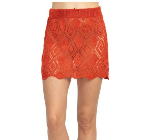 Lakhay's - Diamond Knit Skirt